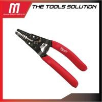 ราคา Milwaukee คีมปอกสายไฟ อเนกประสงค์ 48-22-6109 WIRE STRIPPER/CUTTER FOR SOLID & STRANDED WIRE คีมปอกสายไฟ (10572436)