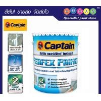 ราคา Captain กัปตัน สีรองพื้นปูนอเนกประสงค์ เพอร์เฟค ไพร์เมอร์ Perfex Primer 18.925 ลิตร # PP888 (ขาว) (10613882)