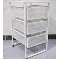 ราคา HOT DEAL ตู้ลิ้นชักเหล็ก IKEA แท้ มีล้อเลื่อน รุ่น LENNART ขาว (10616704)