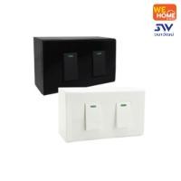 ราคา NANO CS101-bw สีขาว 2 ช่อง ชุดบล็อกลอย (10576736)