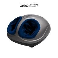 ราคา breo เครื่องนวดเท้านวดกดจุดฝ่าเท้าอัจฉริยะ รุ่น D191 นวดด้วยถุงลมลูกกลิ้ง ประคบอุ่น เทาดำ (10602668)
