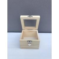 ราคา กล่องไม้ตังโอ88 | กล่องไม้สนฝากระจก 4 x 4 x 3 นิ้ว กล่อง ธรรมชาติ (10644303)