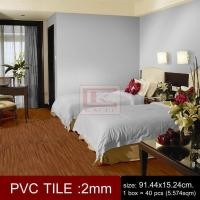 ราคา KACEE กระเบื้องยาง กระเบื้องยางลายไม้ พื้น พื้นลายไม้ รุ่น ART TILE หนา 2 มม. สำหรับปูพื้นห้อง สีน้ำตาล รหัส KAT032 91.44 x 15.24 ซม. ลายไม้ สีน้ำตาล (10638987)