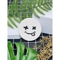 ราคา Mattii แผ่นหินรองแก้วมินิมอล เส้นผ่าศูนย์กลาง 10 cm. กลม แลบลิ้น (10610977)