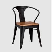 ราคา laa_loft_design โต๊ะไม้สนขาเหล็ก / เก้าอี้ไม้ขาเหล็ก เก้าอี้ W47*D47*H79 cm (10662114)