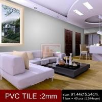 ราคา KACEE กระเบื้องยาง กระเบื้องยางลายไม้ พื้น พื้นลายไม้ รุ่น ART TILE หนา 2 มม. สำหรับปูพื้นห้อง สีครีม รหัส KAT089 สีครีม 91.44 x 15.24 ซม. ลายไม้ (10638973)
