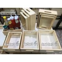 ราคา กล่องไม้ตังโอ88 | กล่องไม้สนฝากระจก ธรรมชาติ 6 x 8 x 3 นิ้ว กล่อง (10644292)