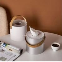 ราคา Betterhome.store กล่องทิชชู่ทรงกลม กล่องใส่กระดาษทิชชู่ สีขาว (10614149)