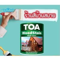 ราคา TOA สีย้อมไม้ วู้ดสเตน ชนิดกึ่งเงา 1 แกลลอน TOA (6) size (10628471)
