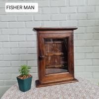 ราคา Fisher Man ตู้กุญแจไม้สัก 14นิ้ว (10645231)