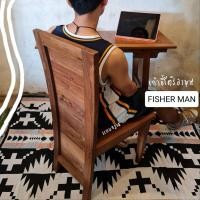 ราคา Fisher Man เก้าอี้ เก้าอี้ไม้ เก้าอี้ไม้สัก เก้าอี้ ทำงาน (สินค้าเฉพาะเก้าอี้) แนวไม้ขวาง สีแว๊กเงา แนวไม้ขวาง สีแว๊กเงา (10638064)