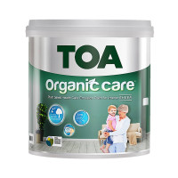 ราคา TOA Organic Care สีขาว 9 ลิตร เบส A สีทาภายในที่สุดแห่งความปลอดภัยกับทุกคนในบ้าน ชนิดเนียน สีน้ำ ทาภายใน เกรดสูงสุด TOA size (10651196)