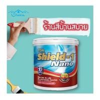 ราคา TOA ชิลด์วันภายนอกเนียน #EN100 สีขาว ขนาด 3 ลิตร TOA size (10657816)