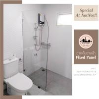 ราคา Factory Glass ฉากกั้นอาบน้ำ บานฟิกซ์ มุมโค้ง 950 x 2000 mm. มุมโค้ง กระจกใส (10679556)