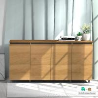 ราคา Inhome Furniture ชั้นวางทีวี / ตู้ไซด์บอร์ด รุ่น SI-1685 HW (ลายไม้ฮันนี่วอลนัท) (10681176)