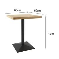 ราคา laa_loft_design โต๊ะ/เก้าอี้ เหมาะสำหรับร้านอาหาร หรือ คาเฟ่ โต๊ะ W60*D60*H75 cm (10661926)