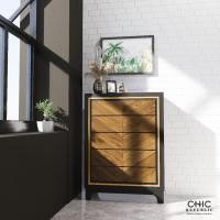 ราคา Chic Republic ตู้อเนกประสงค์ รุ่น DENVER/91 น้ำตาลเข้ม (10651417)