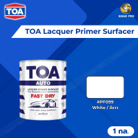 ราคา TOA Lacquer Primer Surfacer ทีโอเอ สีพ่นรองพื้น ชนิดแห้งเร็วพิเศษ ขนาด 1 กล. #PF099 (สีขาว) 1 กระป๋อง (10659704)