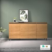 ราคา Inhome Furniture ชั้นวางทีวี / ตู้ไซด์บอร์ด รุ่น SI-1885 HW (ลายไม้ฮันนี่วอลนัท) (10681245)