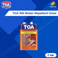 ราคา TOA 100 Water Repellent Glossทีโอเอ 100 น้ำยาเคลือบเงาใสกันซึม สีใส 1 แกลลอน สีใส (10658462)