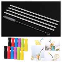 ราคา MUISUNGSHOP | หลอดดูดน้ำ สแตนเลส รักษ์โลก 2 x ซิลิโคนปลายหลอด หลอดดูดน้ำ สแตนเลส (10675411)