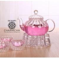 ราคา Charmcha ชุดกาน้ำชาฟักทอง600ml 1ชุด มีตัวเลือกแก้ว2-6ใบ และที่กรองชา1ใบ กา+แก้ว2ใบ+เตาหัวใจ (10699312)