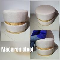 ราคา iLoft chair สตูลกลม Minimal ทรง Macaron เบจ (10703556)