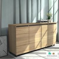 ราคา Inhome Furniture ชั้นวางทีวี / ตู้ไซด์บอร์ด รุ่น SI-1685 S (ลายไม้โซลิดโอ๊ค) (10681175)