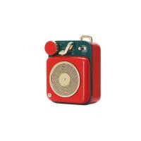 ราคา MUZEN Button Mini Portable Wireless Bluetooth Speaker Scarlet Red (10705449)