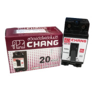 ราคา กิจตรงอุบล เบรกเกอร์ 20A ช้าง สีดำ 20A เบรกเกอร์ (10680011)