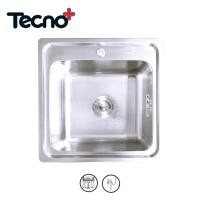 ราคา TECNOPLUS อ่างล้างจาน รุ่น TNP 505021 S แบบ 1 หลุม ลึก 21 ซม. สแตนเลส (10685513)