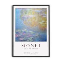 ราคา Lazymondayshop ภาพติดผนัง โปสเตอร์ภาพวาดศิลปิน (ขายเฉพาะรูปไม่มีกรอบ) 13 water lilies3 ใหญ่ (12*18นิ้ว) (10685191)