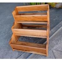 ราคา ckfonfon ชั้นวางเครื่องครัวไม้สัก 3 ชั้น เคลือบเงา,แบบที่ 2 (10711501)