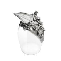 ราคา 5ive sis 12 Months Flower Wine Glass Pewter 310 ml. Lily of Valley (10727486)