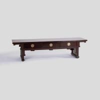 ราคา AGAL คอนโซล 3 ลิ้นชักเตี้ยแกะลาย Oak (10722183)