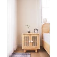 ราคา BAAN FURNITURE ตู้ข้างเตียงไม้ยางพารา รุ่นดีมิเทอร์ ขนาด ก40 x ย50 x ส50 ซม. สีธรรมชาติ (10723046)