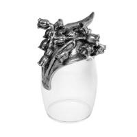 ราคา 5ive sis 12 Months Flower Stand Shot Glass 60 ml. Lily of Valley Pewter (10727506)