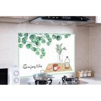 ราคา Have it แผ่นกันน้ำมันกระเด็นวอลเปเปอร์ครัว enjoy life - (10724318)