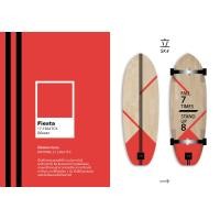 ราคา Tachi: SURFSKATE DECK-1 #SK4 แดง (10722804)
