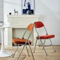 ราคา Cozybrown เก้าอี้เหล็กพับ ผ้าลูกฟูก TP0428 ขนาด 46*43*81.5 cm. สีส้ม (10719778)