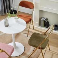 ราคา Cozybrown เก้าอี้เหล็กพับ ผ้าลูกฟูก TP0428 ขนาด 46*43*81.5 cm. สีเขียวอ่อน (10719782)