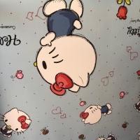 ราคา SP ผ้าปูโต๊ะ คิดตี้ ผ้ายางปูโต๊ะ เกรดพรีเมียม ทนความร้อนกันน้ำ kitty (5906236649) 1.5เมตร สีฟ้า ผ้าปูโต๊ะ (10732170)