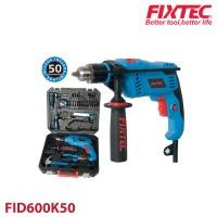 ราคา KS Shop สว่านกระแทกพร้อมอุปกรณ์เสริม 50 ชิ้น FIXTEC FID600K50 #สว่านกระแทกพร้อมอุปกรณ์เสริม 50 ชิ้น FIXTEC รุ่น FID600K50 (10725514)