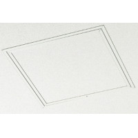 ราคา Fukuvi Manhole Frames ช่องเซอร์วิสสำหรับเพดานฝ้า Silver 600mm x 600mm Aluminium Milky White 600mm x 600mm Aluminium (10728025)