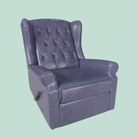 ราคา reaw เก้าอี้ปรับเอนนอน Recliner Armchair สีดำ fauxLeather 82 (10723776)