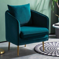 ราคา Mobilia อาร์มแชร์1ที่นั่ง เบาะกำมะหยี่ ขาเหล็ก สีเขียว (10740006)