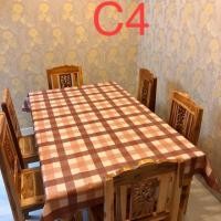 ราคา SP ผ้าปูโต๊ะ ผ้ายางปูโต๊ะ เนื้อPVC เกรดA ขายเป็นเมตรหน้ากว้าง1.35เมตร (6200313394) ผ้าปูโต๊ะ 1 ชิ้น C4 (10732589)