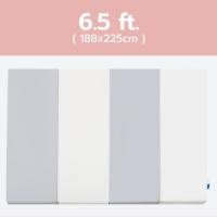 ราคา Bebeplay เบาะรองคลานเกาหลี PU Premium เทา-ขาว EPE Faom 8 Layers (1) L+ / 6.5 ฟุต (10731558)