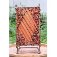 ราคา Anusilp Shop โคมไฟตั้งโต๊ะหวายผสมไม้ไผ่ ขนาด 30cm. ส้ม 30cm หวาย (10738753)