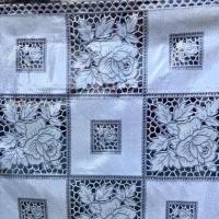 ราคา SP ผ้าปูโต๊ะ ผ้ายางปูโต๊ะ แบบหนา ผ้าปูโต๊ะ พิมพ์ลายลูกไม้ คุณภาพสูง เกรดพรีเมียม (2880428297) 1 ชิ้น A12 ผ้าปูโต๊ะ (10732285)